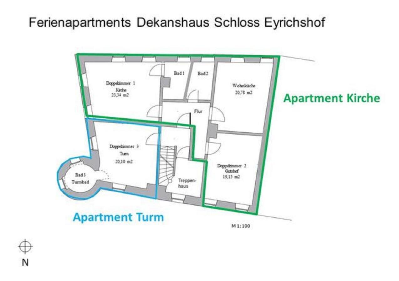 Gutsverwaltung Schloss Eyrichshof Ebern المظهر الخارجي الصورة